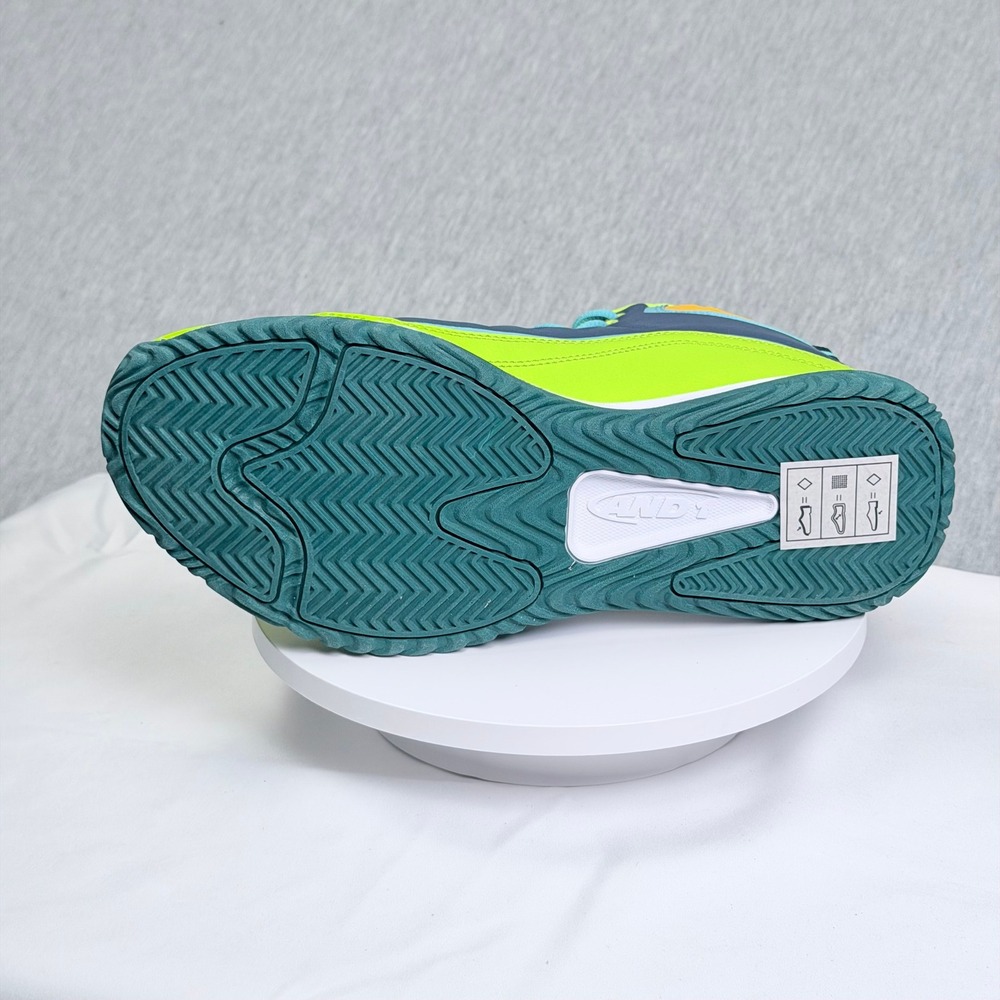 AND1 Pulse 2.0 TPR Mens Basketball Shoes Dark Green Multi AD90200MGZ Size 8.5 - Picture 8 of 8
